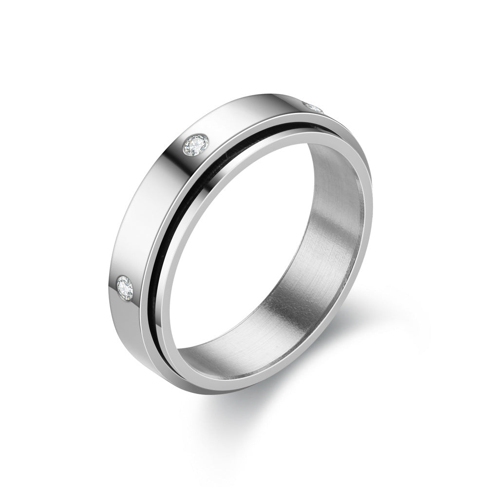 Spins® Crystal Love Ring - Waterproof