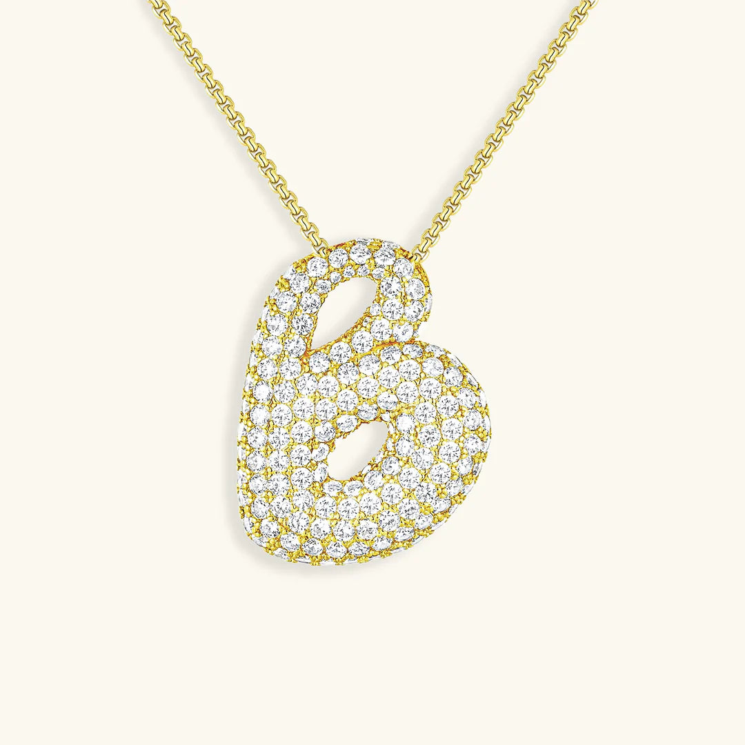 Bubble Letter Necklace