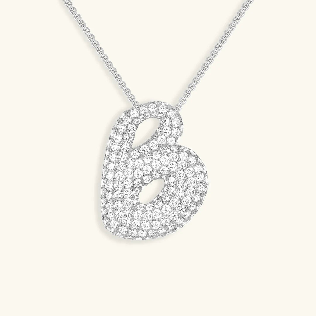 Bubble Letter Necklace