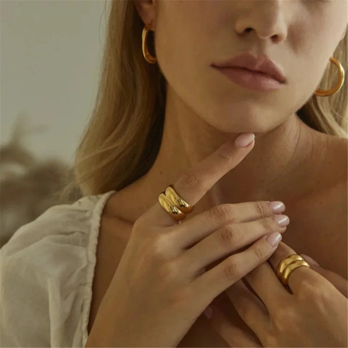 Birdie Stack Ring