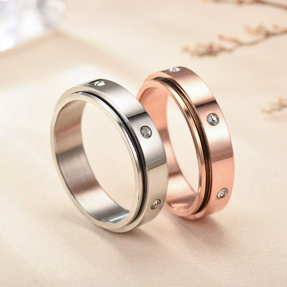 Spins® Crystal Love Ring - Waterproof