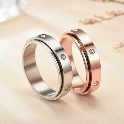Spins® Crystal Love Ring - Waterproof